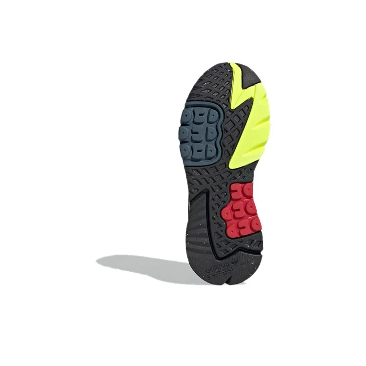 Adidas Nite Jogger Grey Blue Yellow-5