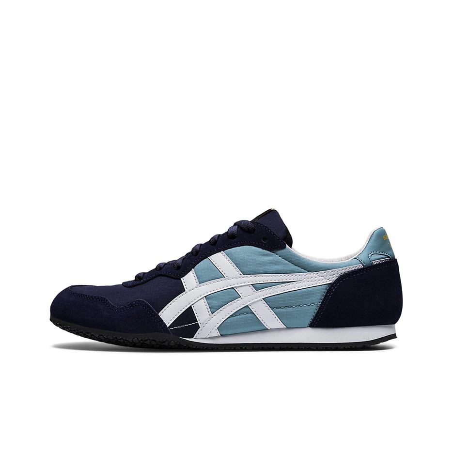 bebcdrshop trends onitsuka tiger serrano blue gold POIZON