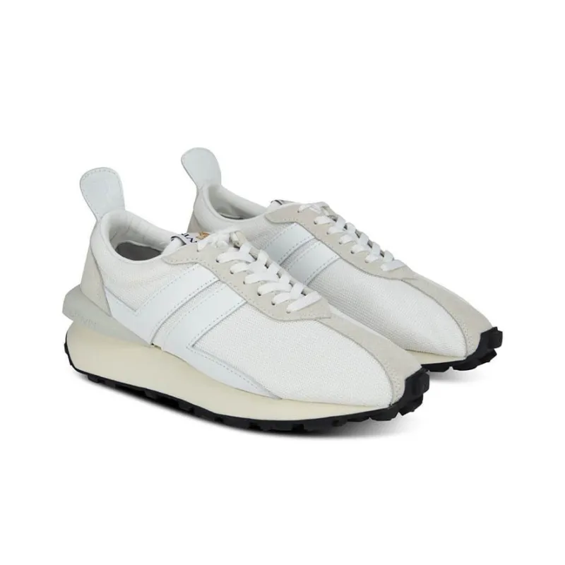 Lanvin Cushioned Anti Slip And Wear Resistant Lightweight Low Top Sports Lifestyle Casual Shoes Men's Ecru-2
