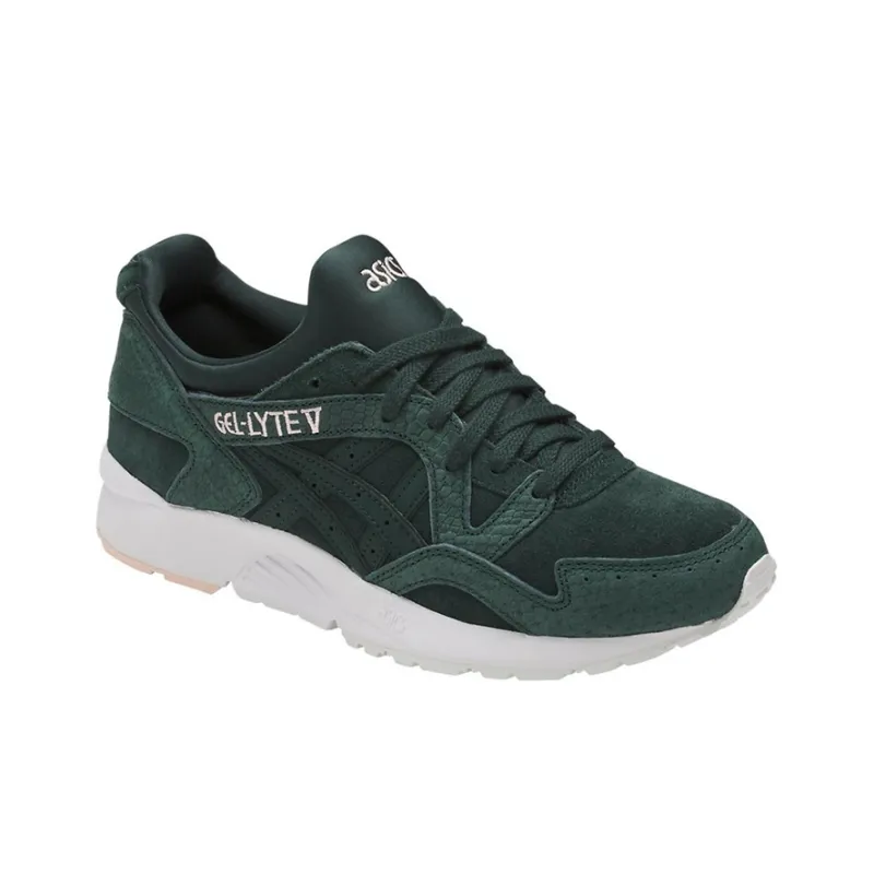 Asics Gel Lyte 5 Slip Resistant, Abrasion Resistant, Lightweight Low Top Casual Shoes Unisex Dark Green-1