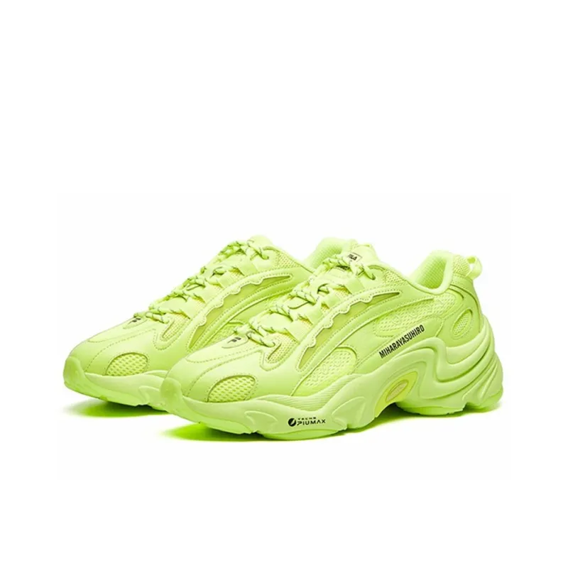 FILA Mihara X FILA Pantera Low Running Shoes Yellow-2