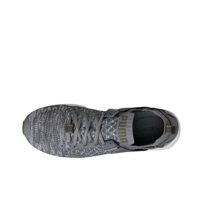 PUMA Ignite EvoKnit Low 'Grey White'-3