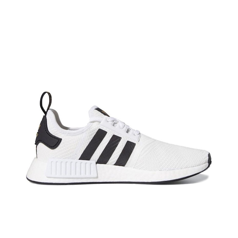 Adidas Originals Nmd R1 White Black Gold POIZON