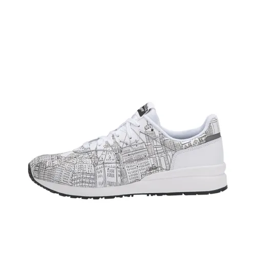 Onitsuka Tiger Ally Casual Shoes Unisex Low-Top White Stripes Print