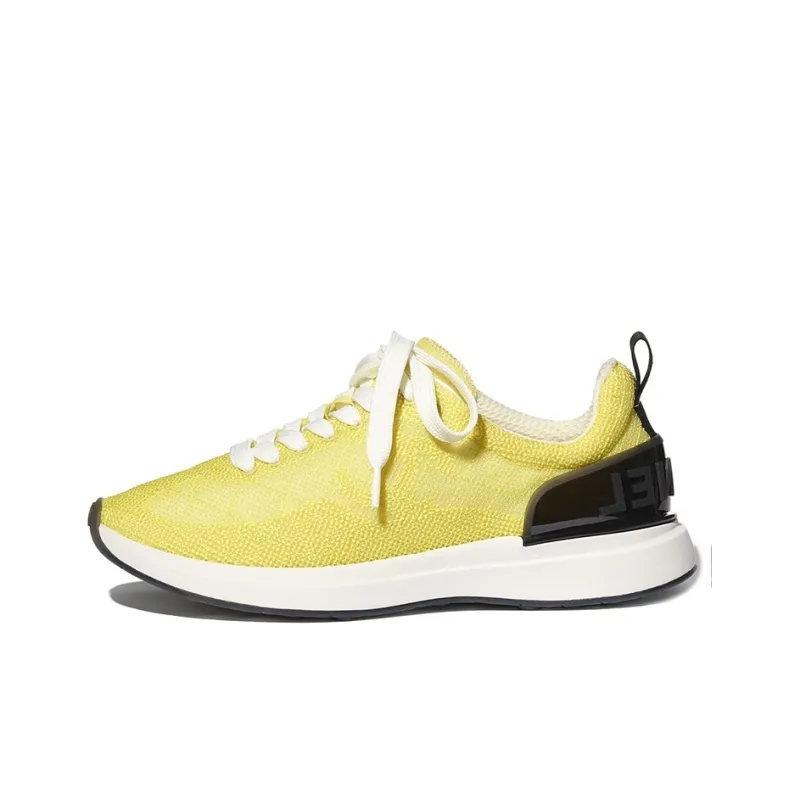 CHANEL Low Top Casual Shoes Women's Yellow-0