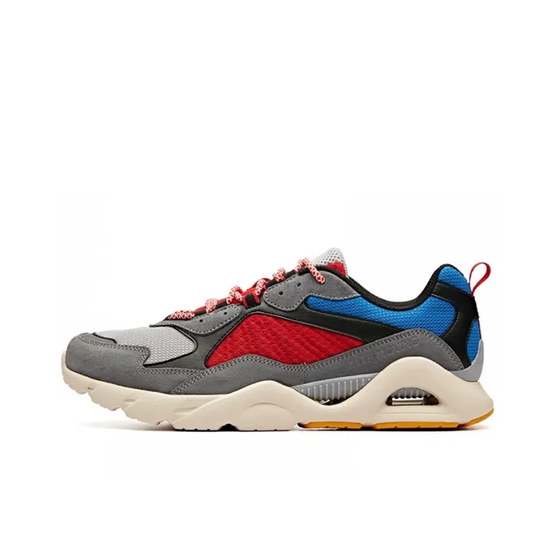 ANTA Life Series Sneakers 'Grey Red Blue'-0