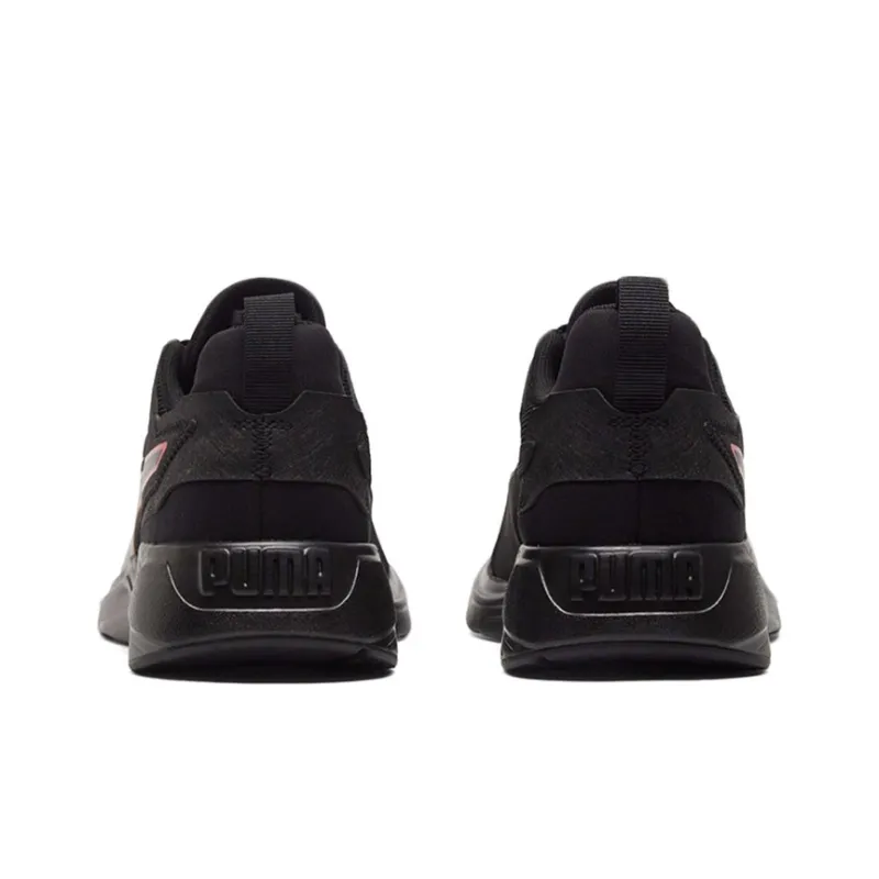 PUMA Disperse Xt Low Top Running Shoes Black/Grey/Red-4
