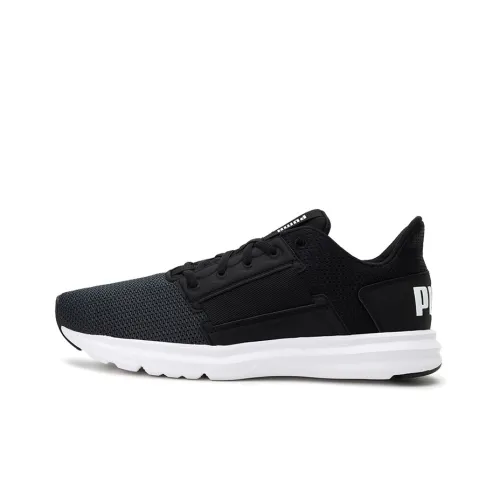 PUMA Enzo Casual Shoes Men Low-Top Black/White