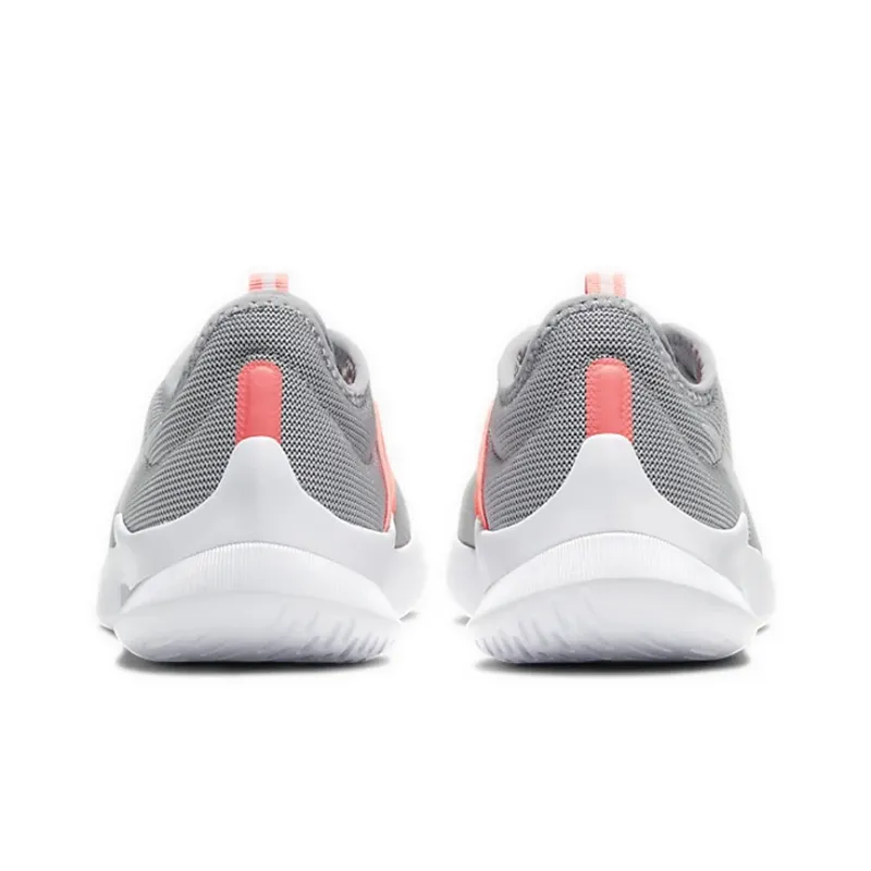 Nike Viale Tech Racer Non-slip Lightweight Low-Top Casual Shoes GS Gray Pink-4