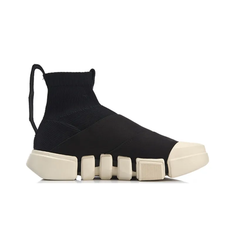 LINING Fashion Week Collection Casual Shoes Men High Top Black Gray-1