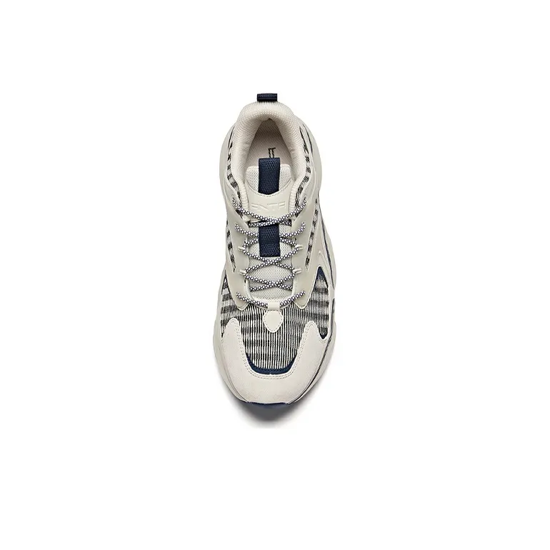 Anta Life Collection Cushioning, Slip Resistant, Breathable, Lightweight Low Top Casual Shoes Men's Gray Blue-2