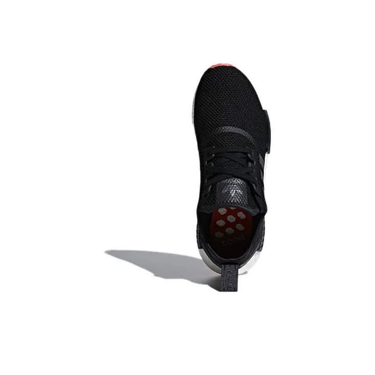 Adidas Originals Nmd R1 Core Black Trace Scarlet-4
