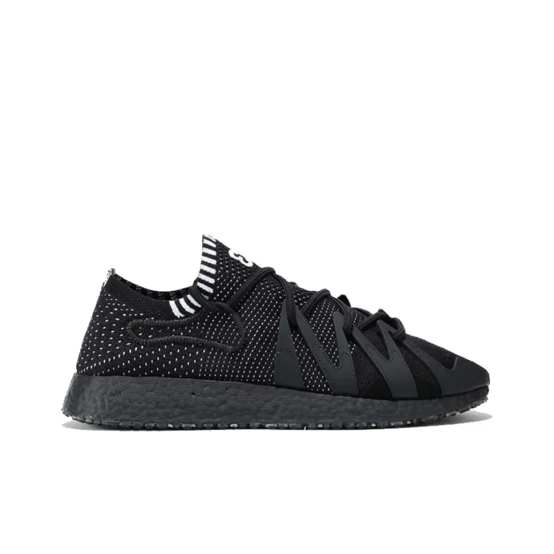 Adidas Y 3 Raito Racer Black White-1