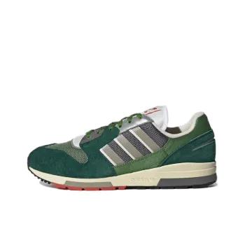 Adidas Originals ZX 420 Wear-Resistant Coverage Low-Top Casual Shoes Unisex Gray Green