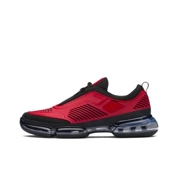PRADA Cloudbust Air Casual Shoes Men Low-Top Black/Red