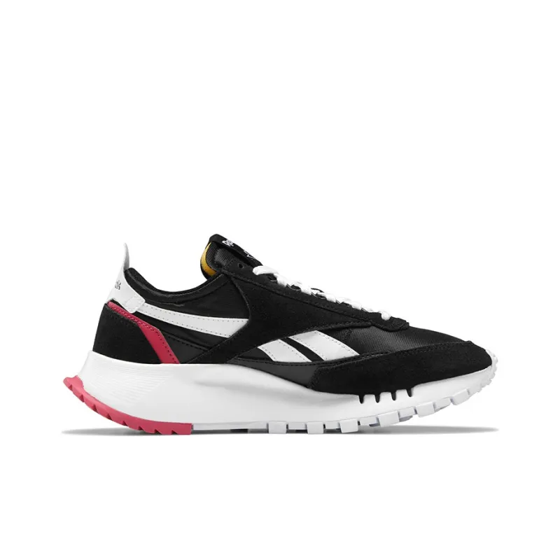Reebok Classic Leather Legacy Black Pursuit Pink Women's-1