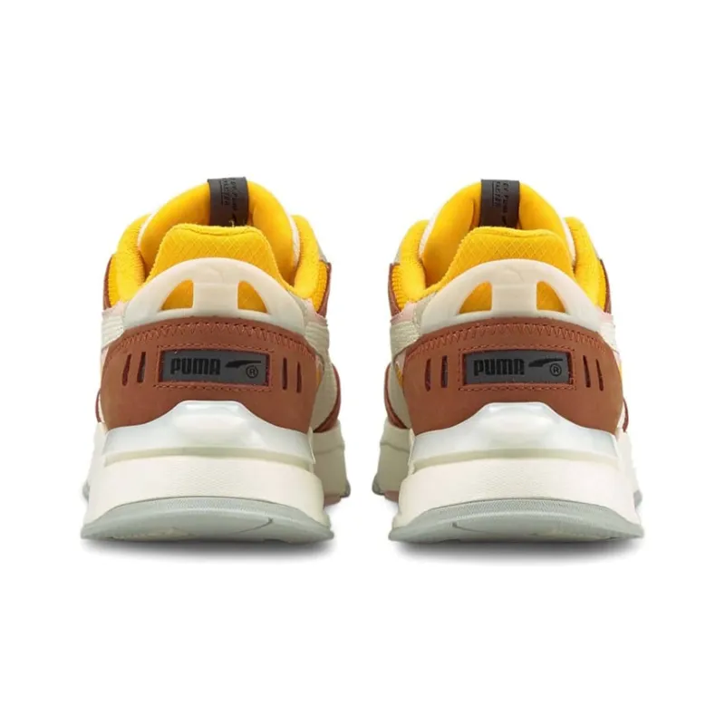 PUMA Mirage Sport Prm Low-Top Casual Shoes Women's Yellow-4