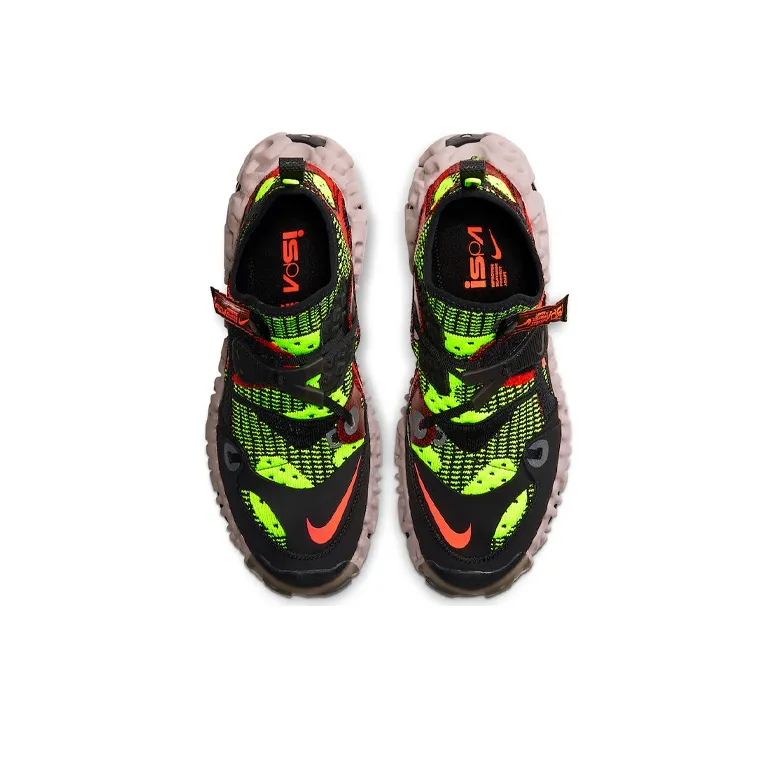Nike Ispa Overreact Black Red Volt-3