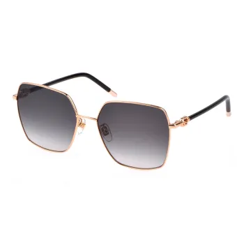 Furla Square Sunglasses Unisex Gold