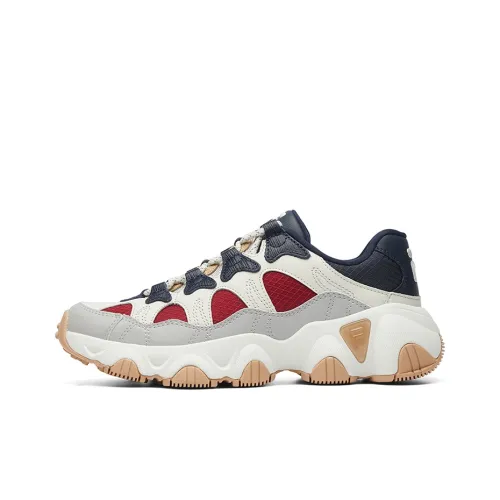 FILA Jagger Low Running Shoes White/Red/Blue Women's