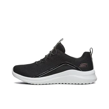 Skechers Ultra Flex 2.0 Casual Shoes Women's Low Top Black/Rose Gold