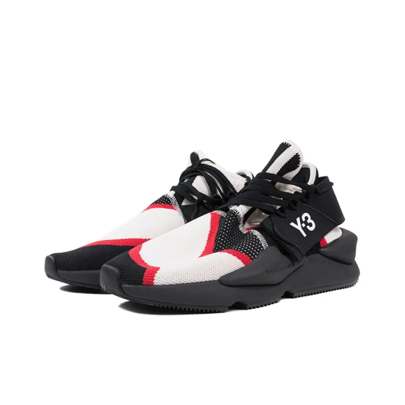 Kaiwa Y 3 'Black White Red'-2