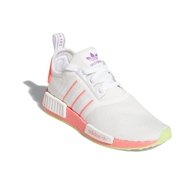 Adidas Nmd R1 White Signal Pink Women's-2