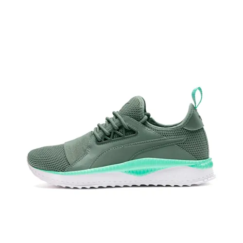 PUMA Tsugi Apex Jewel Street 2 Low Running Shoes Green/White Women's