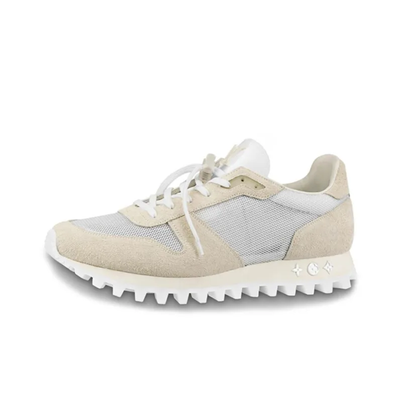 LOUIS VUITTON Runner Trainer Beige White-1