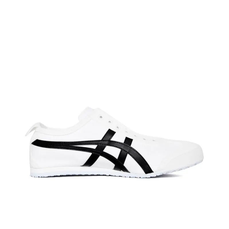 Onitsuka Tiger Mexico 66 Slip On Black And White-1