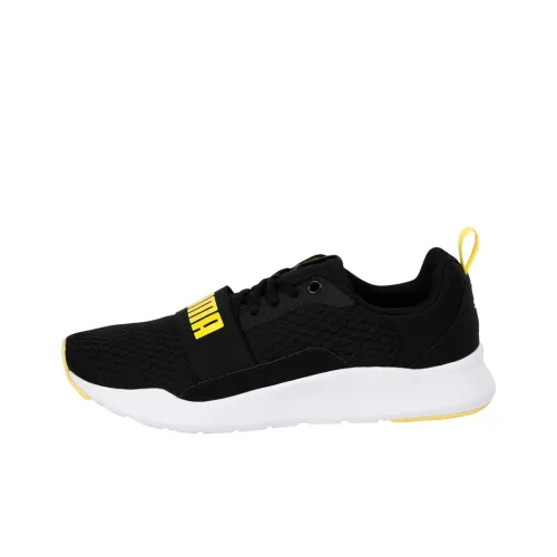 PUMA Wired Casual Shoes Unisex Low-Top Black