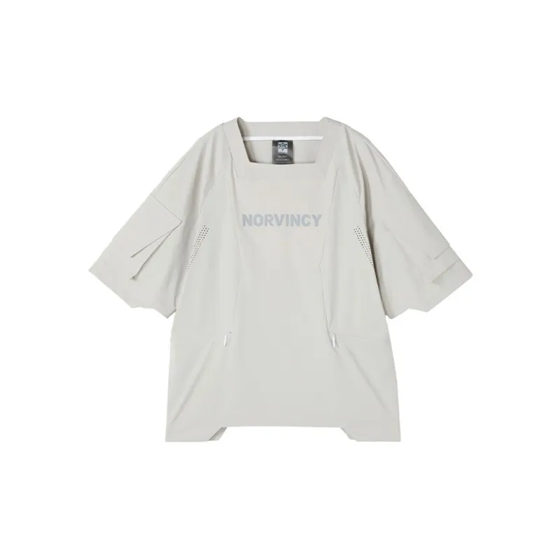 NORVINCY Comfortable Cooling Sweat Wicking Western Short Sleeved T Shirts Unisex-5