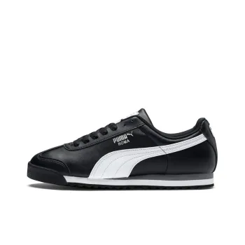 PUMA Roma Basic Black White PUMA Silver