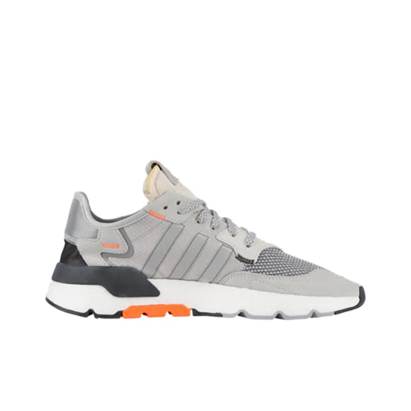 Adidas Nite Jogger Grey Two Solar Orange-1