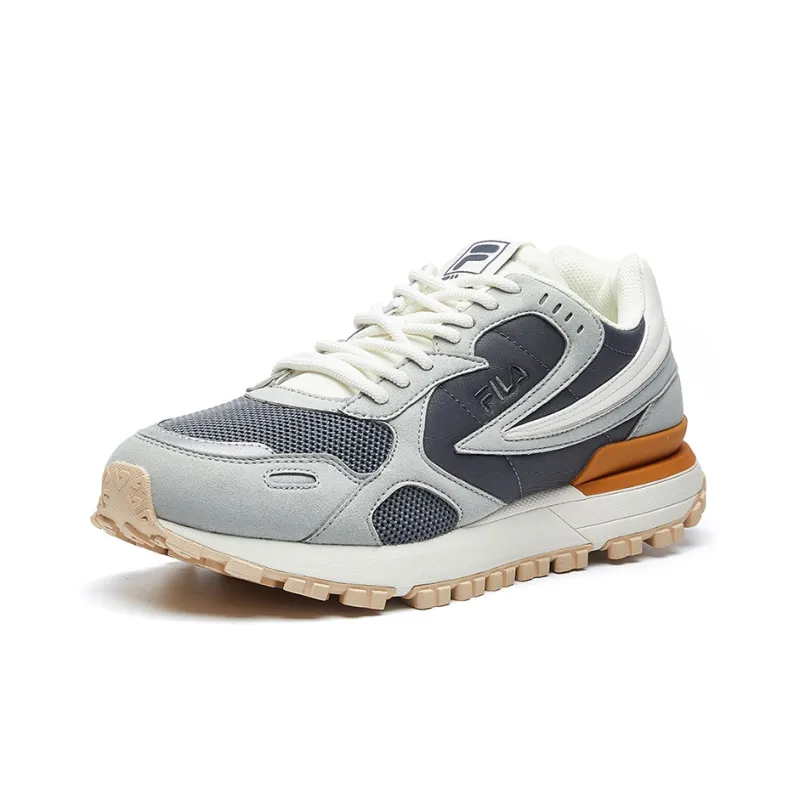 FILA Rambler Retro Running Shoes Grey/Brown-1