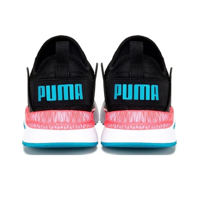 PUMA Pacer Next Cage Low-Top Casual Shoes Women's Black Pink White-3
