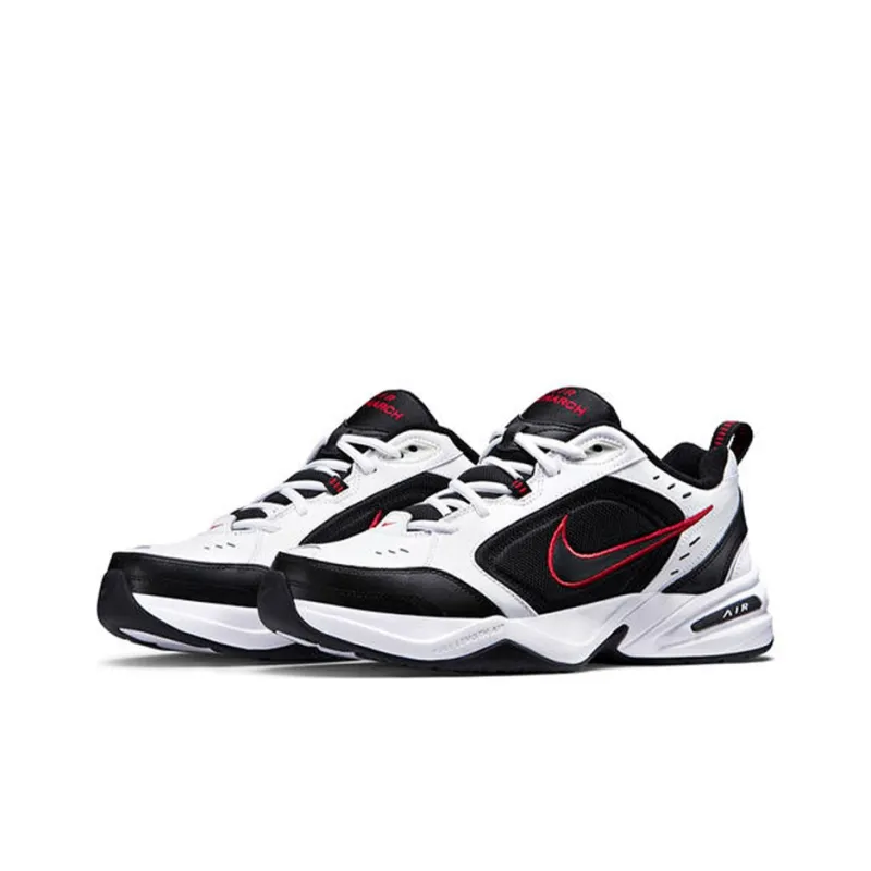 Nike Air Monarch Iv White Black-1