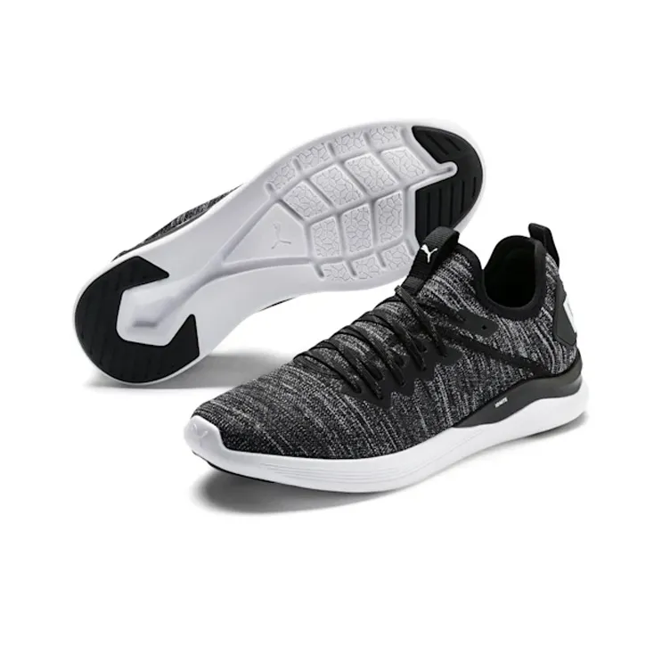 PUMA Ignite Flash EvoKnit 'Black Asphalt'-2
