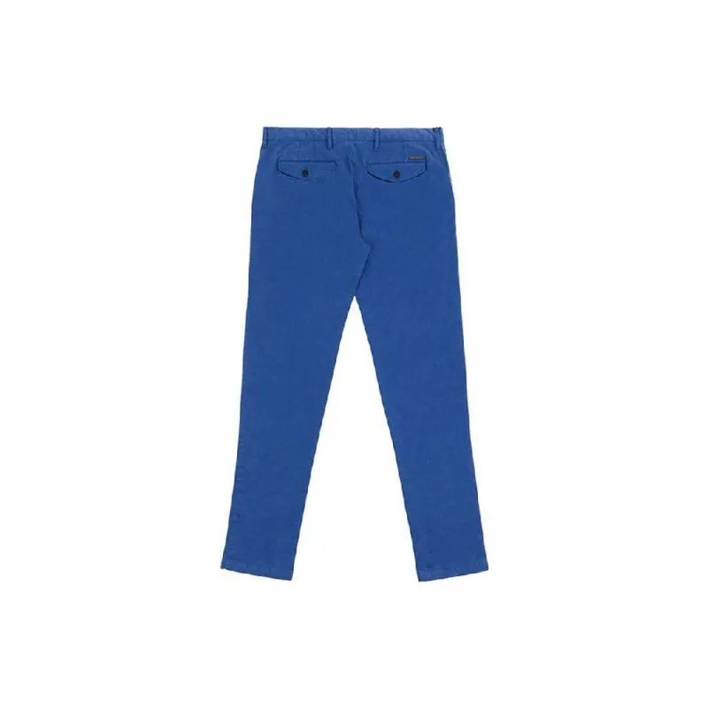 Burberry Casual Pants Men's Blue-1