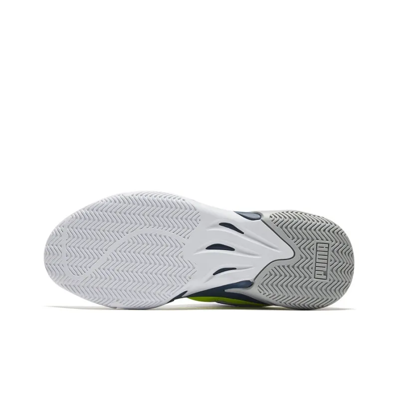 PUMA Storm Stitching 'Grey Neon Green'-5