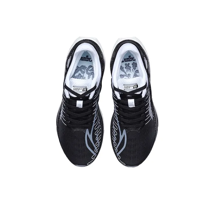 LINING Furious Rider 5.0 Casual Shoes Women's Low Top Black/White-3