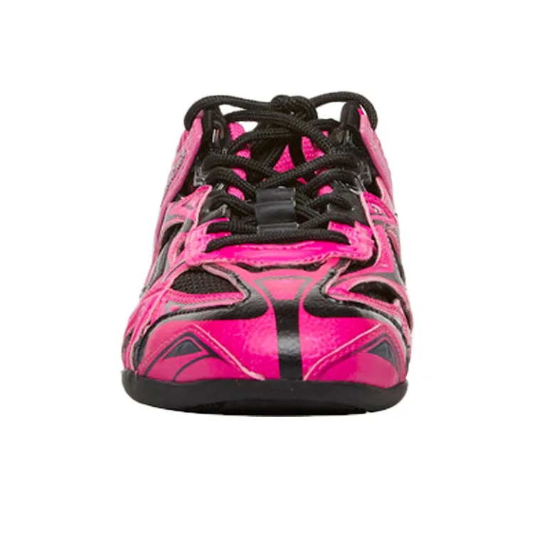 Balenciaga Drive Sneaker 'Black Neon Pink' Women's-3