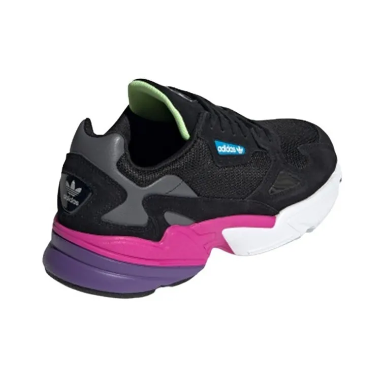 Adidas Falcon Core Black Shock Pink Women's-3