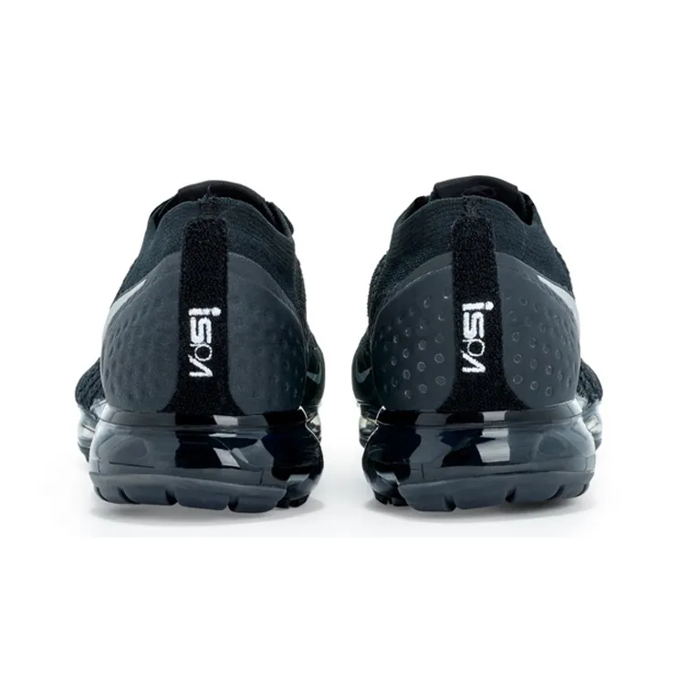 DSM x Nike VaporMax Flyknit 2 Special Air ISPA Low Non slip Lightweight Low Top Casual Shoes Unisex Ink Black-4