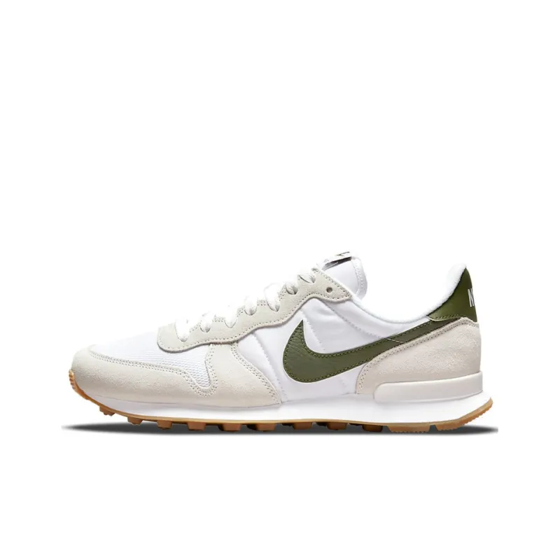 Nike Internationalist Low Top Casual Shoes Women's Beige White Green-0