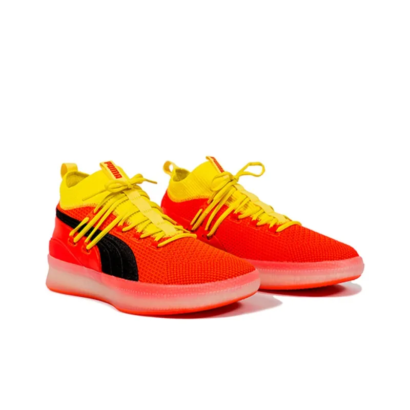 PUMA Clyde Court Disrupt Red Blast-2