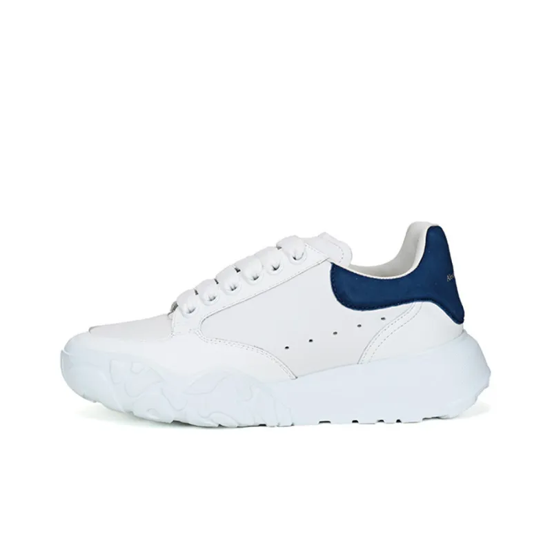 Alexander McQueen Court Trainer 'White Navy' Women's-0