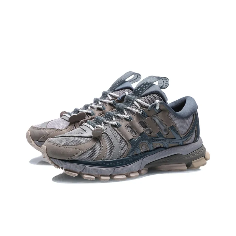 LiNing Casual Shoes Men Low Top Gray-2