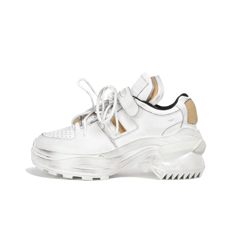 Maison Margiela Retro Fit Anti Slip Wear Resistant Casual Shoes Women's White-0