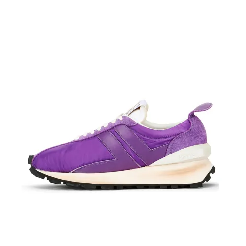 Lanvin Bumpr Casual Shoes Men Low-Top Purple